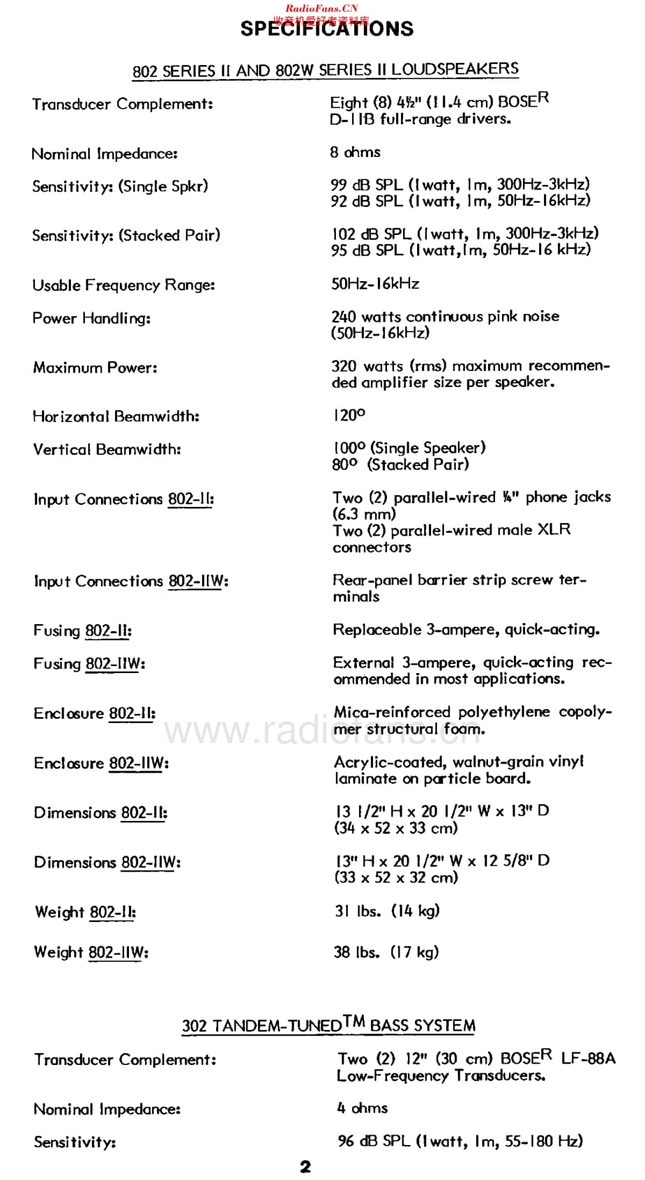 Bose_802C维修电路原理图.pdf_第2页