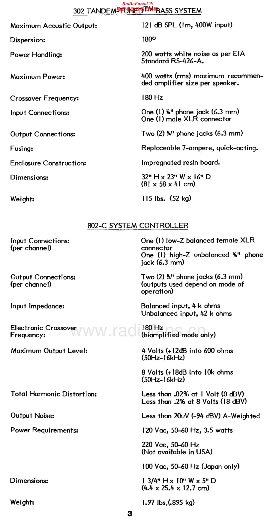 Bose_802C维修电路原理图.pdf_第3页