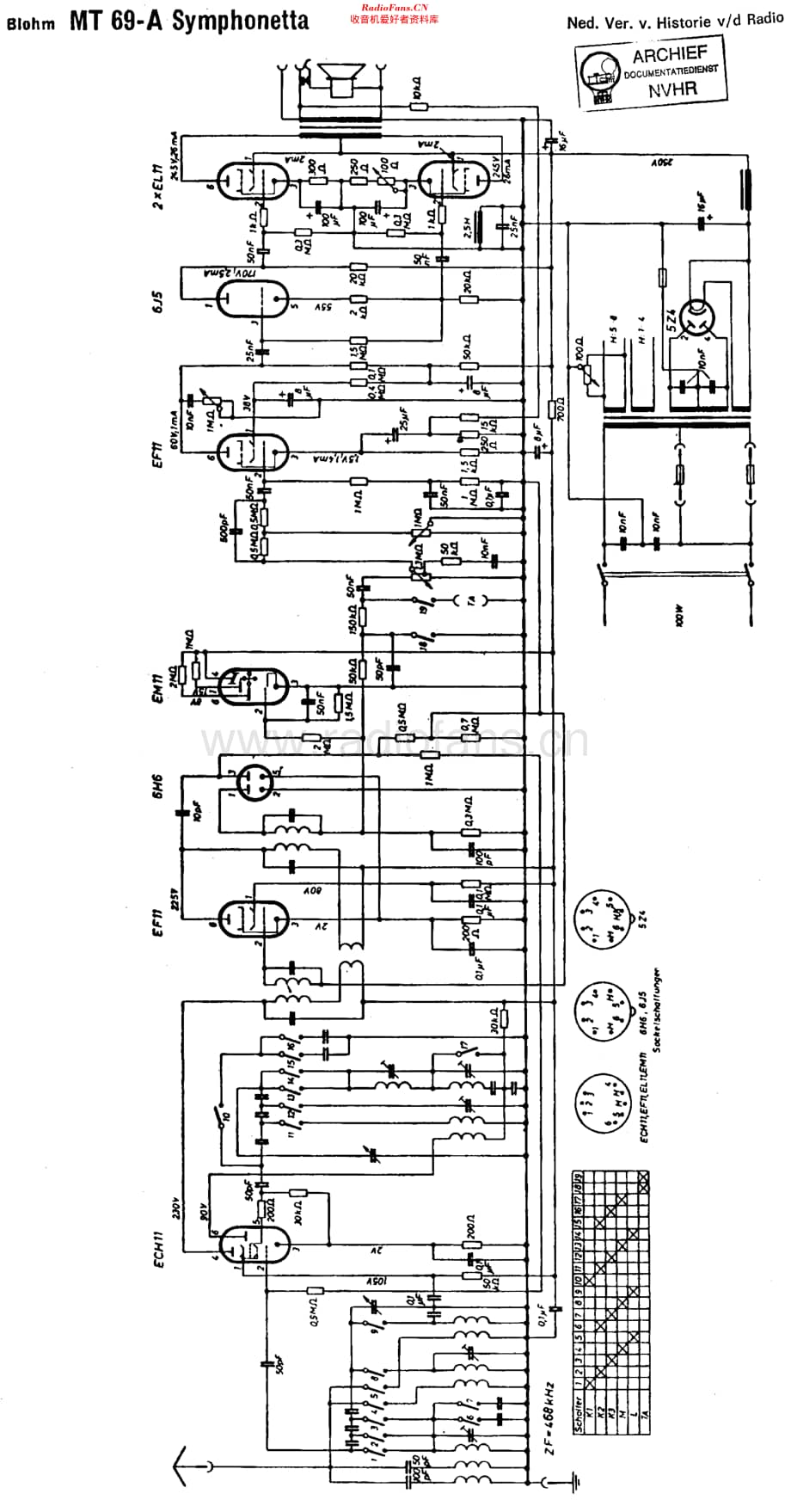 Blohm_MT69A维修电路原理图.pdf_第1页