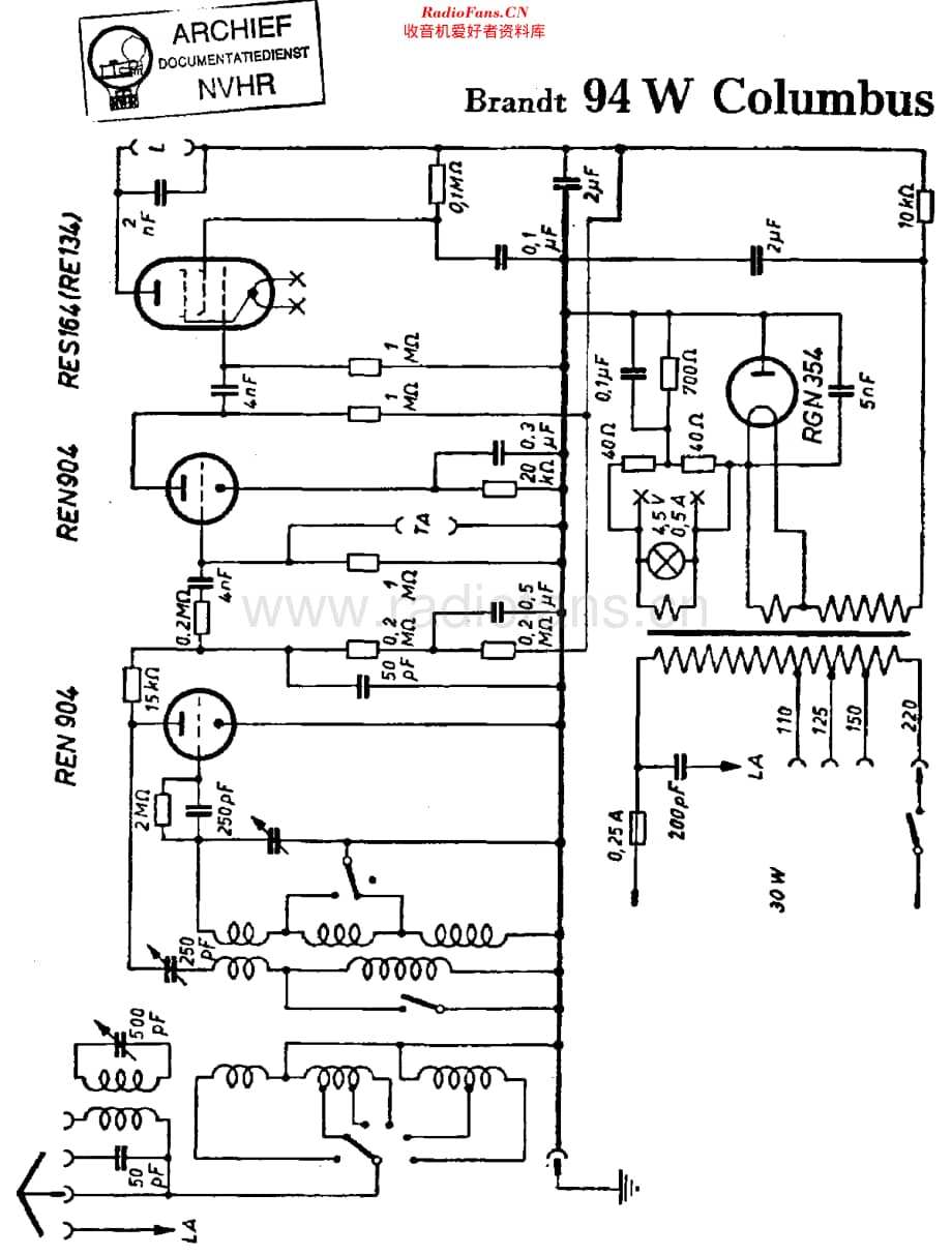 Brandt_94W维修电路原理图.pdf_第1页