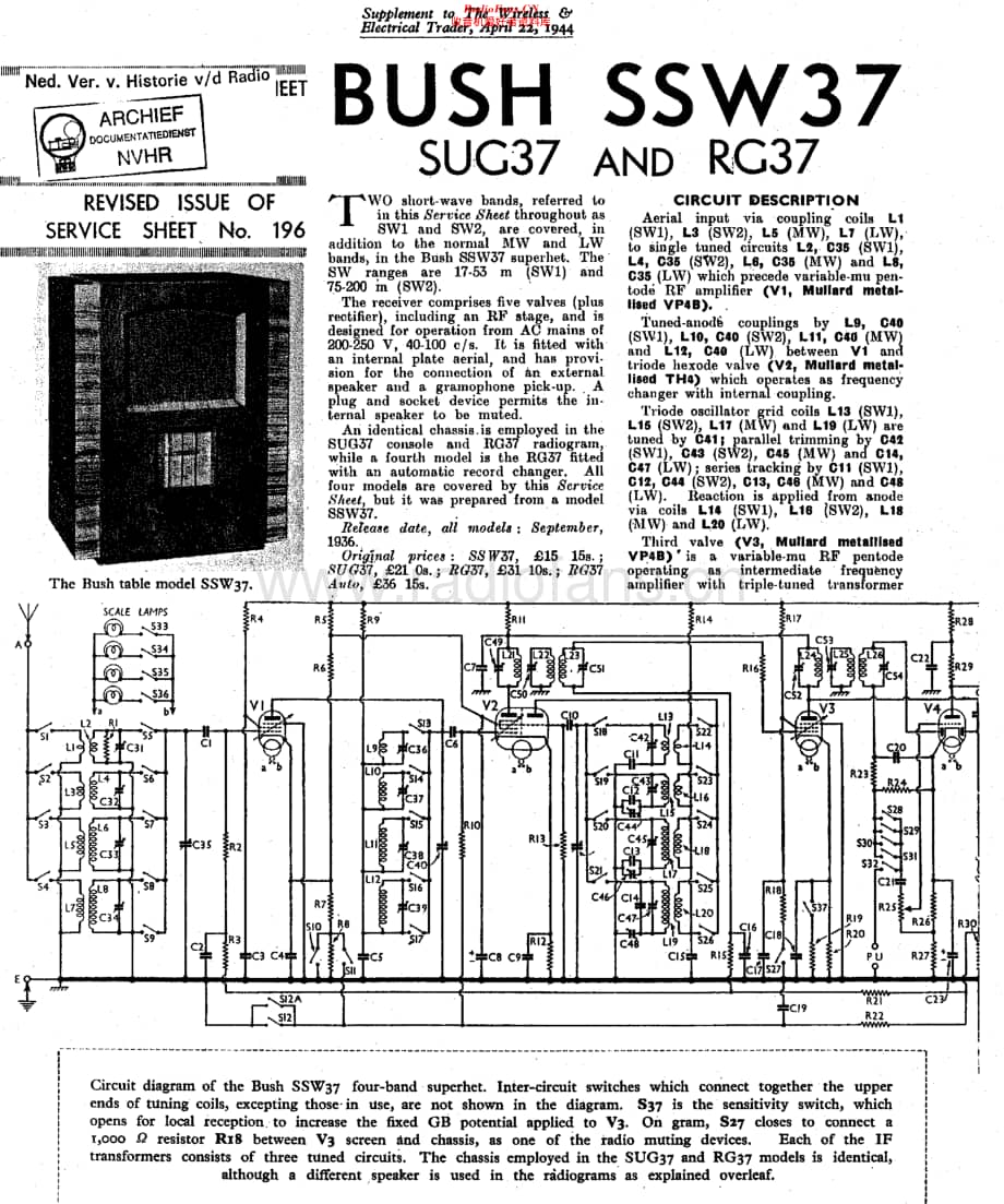 Bush_SSW37维修电路原理图.pdf_第1页