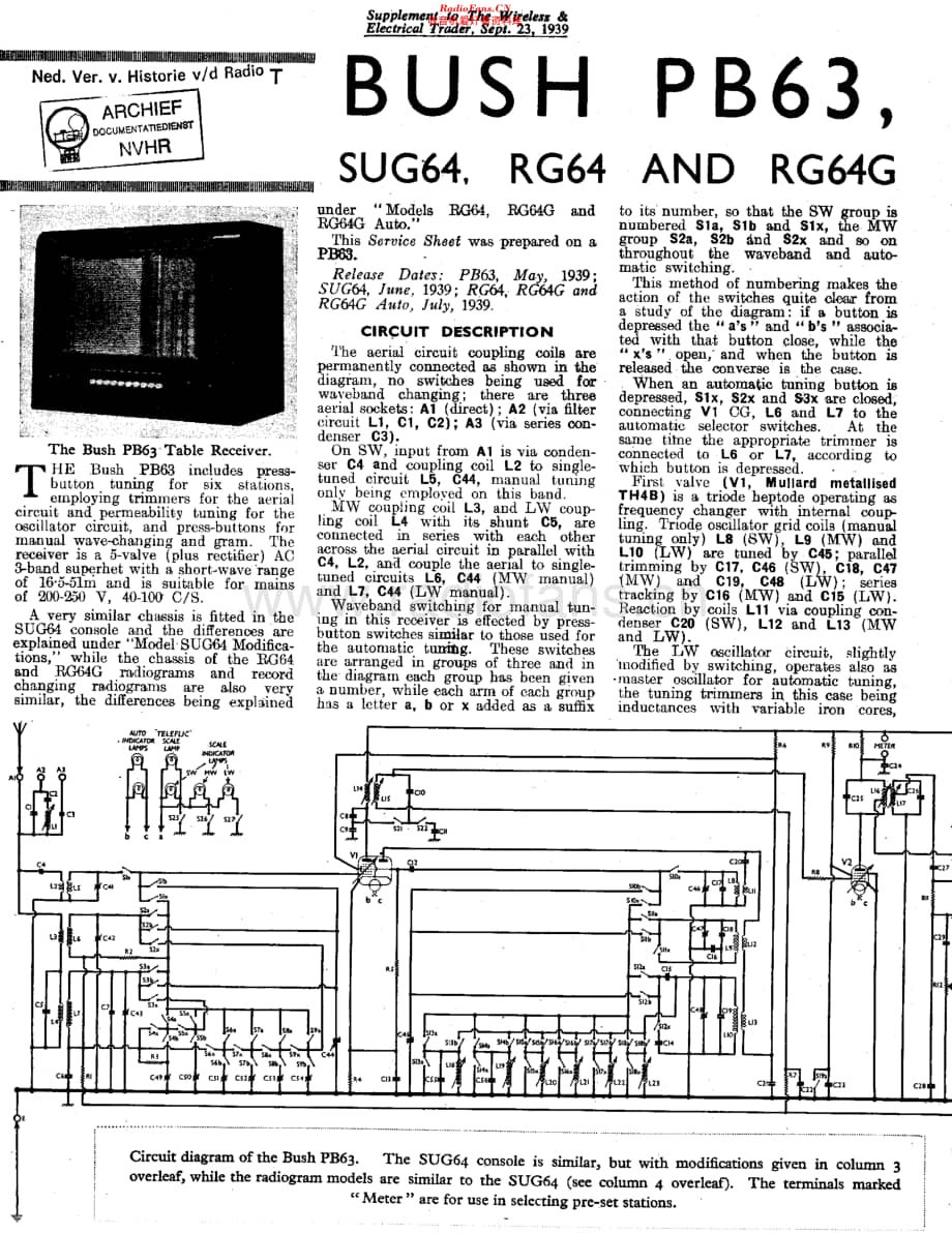 Bush_PB63维修电路原理图.pdf_第1页