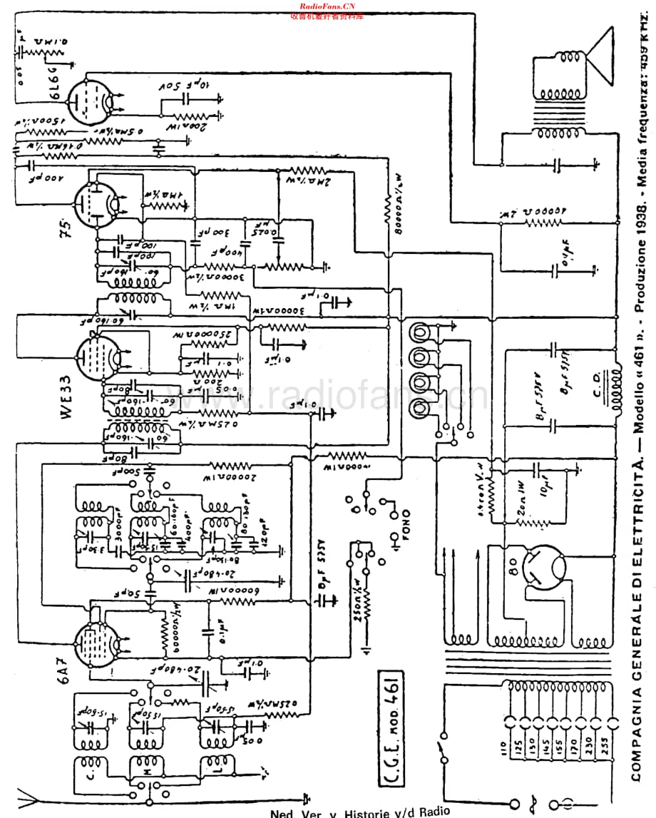 CGE_461维修电路原理图.pdf_第1页