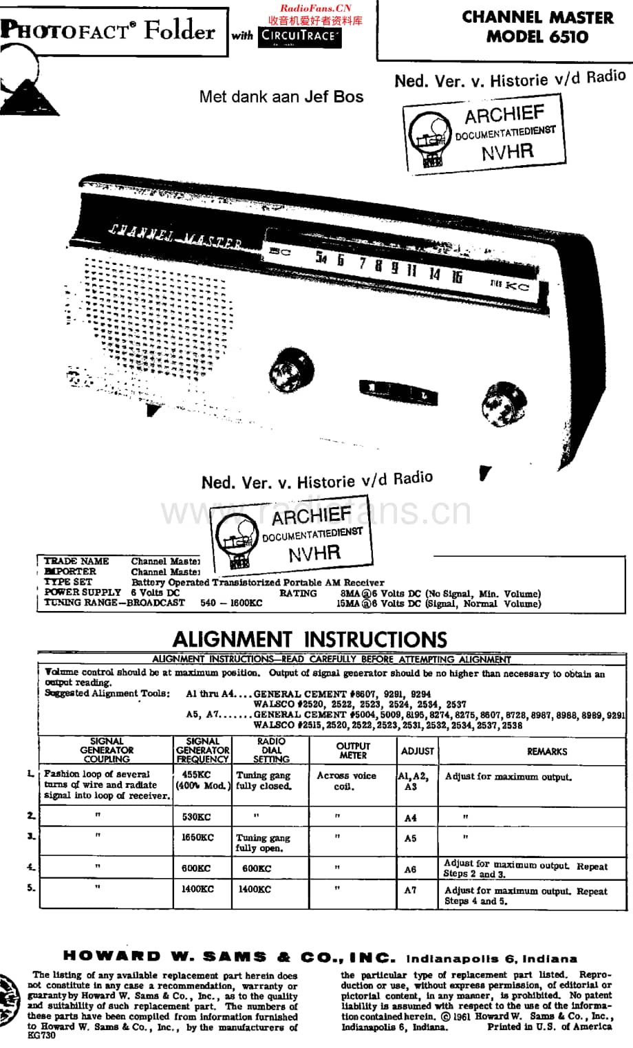 ChannelMaster_6510维修电路原理图.pdf_第1页