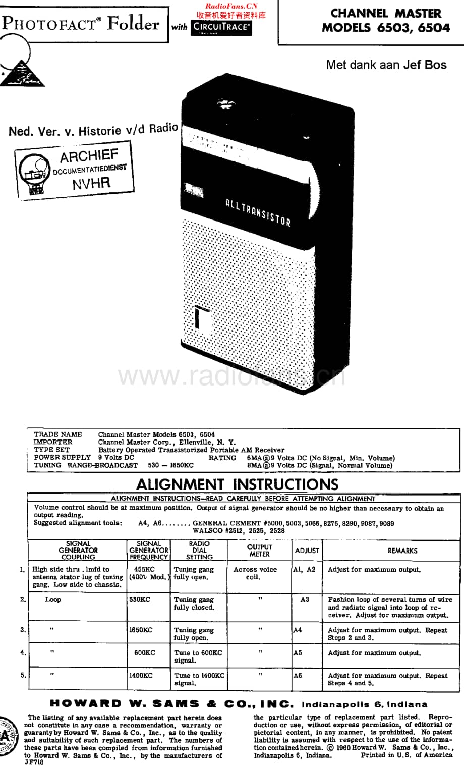 ChannelMaster_6503维修电路原理图.pdf_第1页