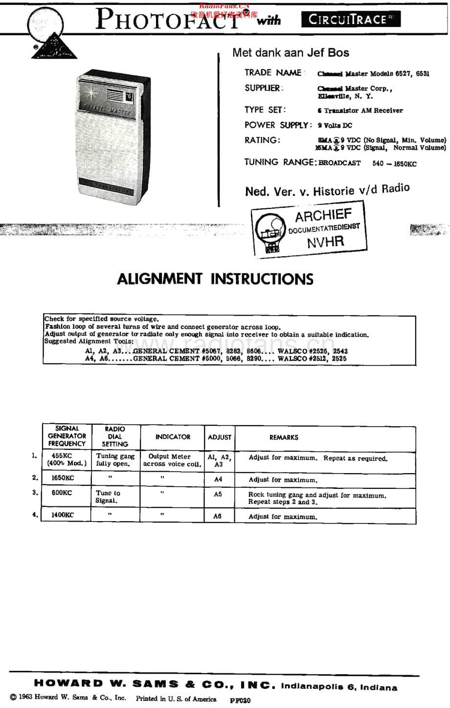 ChannelMaster_6527维修电路原理图.pdf_第1页