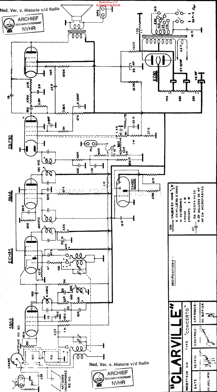 Clarville_Concerto维修电路原理图.pdf_第1页