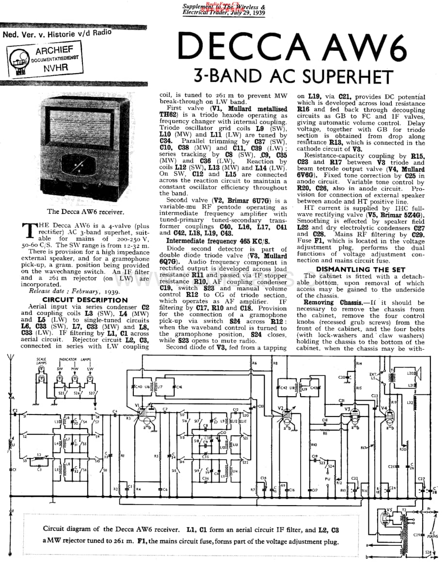 Decca_AW6维修电路原理图.pdf_第1页