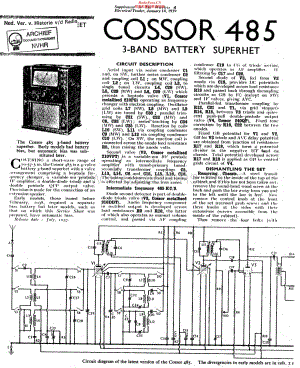 Cossor_485维修电路原理图.pdf