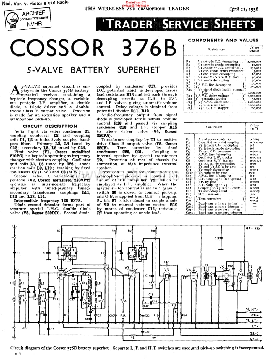 Cossor_376B维修电路原理图.pdf_第1页