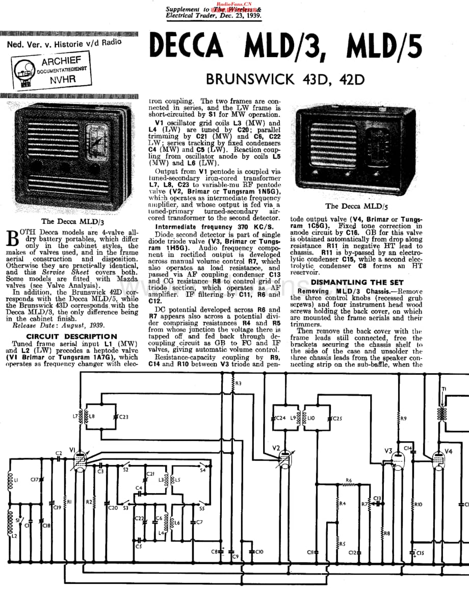 Decca_MLD3维修电路原理图.pdf_第1页