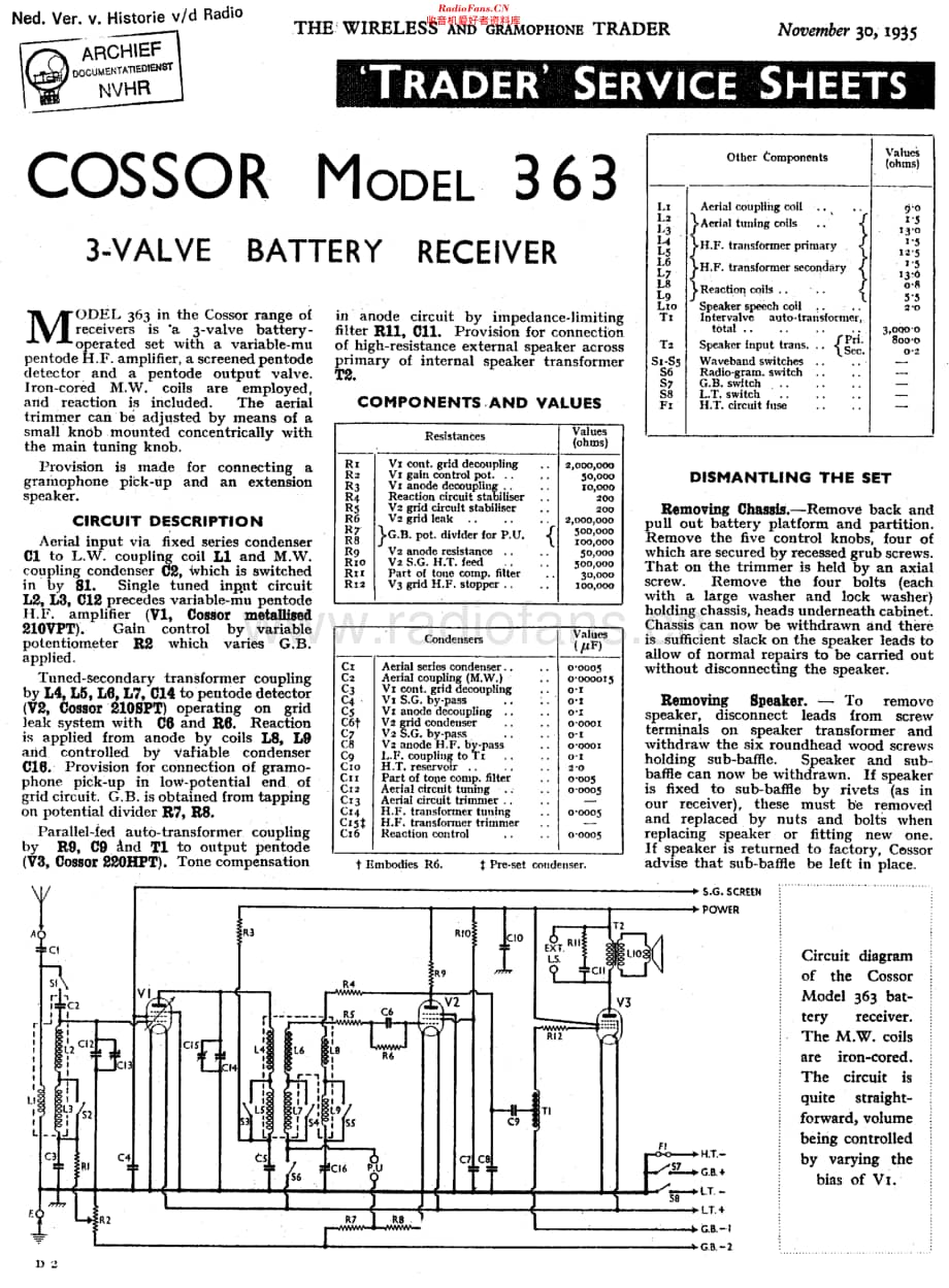 Cossor_363维修电路原理图.pdf_第1页