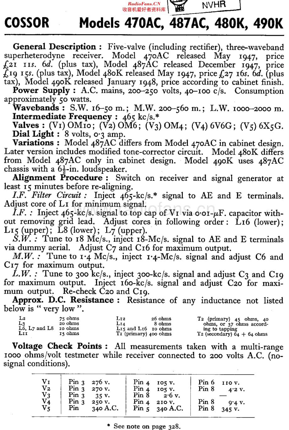 Cossor_470AC维修电路原理图.pdf_第1页