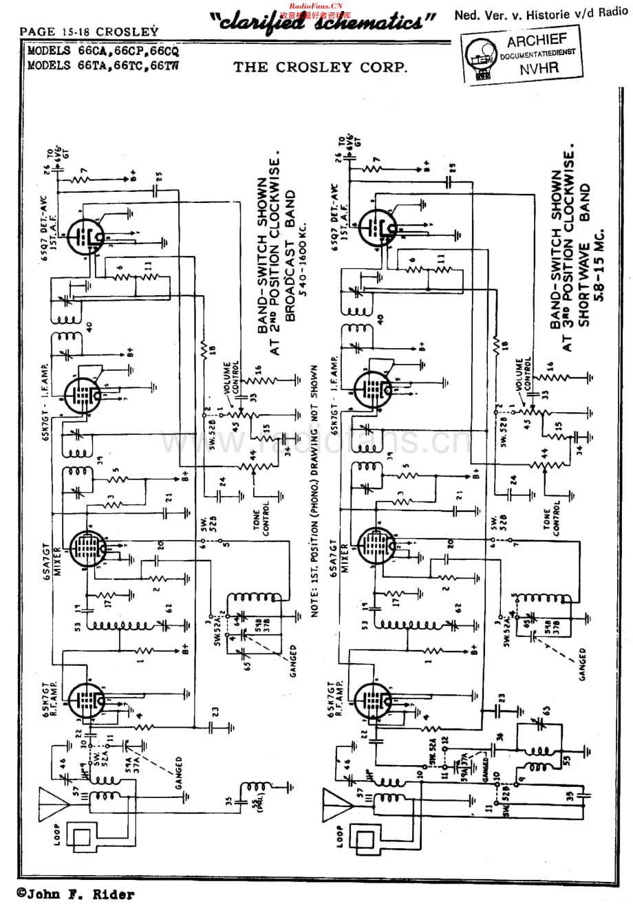 Crosley_66TA维修电路原理图.pdf_第1页