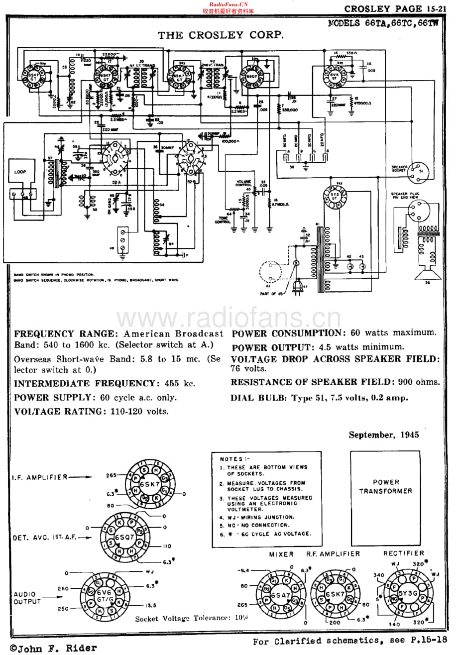 Crosley_66TA维修电路原理图.pdf_第2页