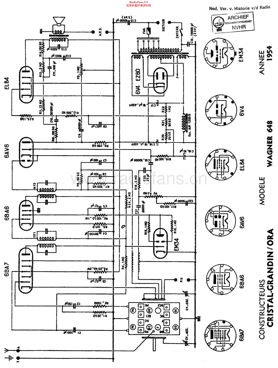 CristalGrandin_648维修电路原理图.pdf_第1页