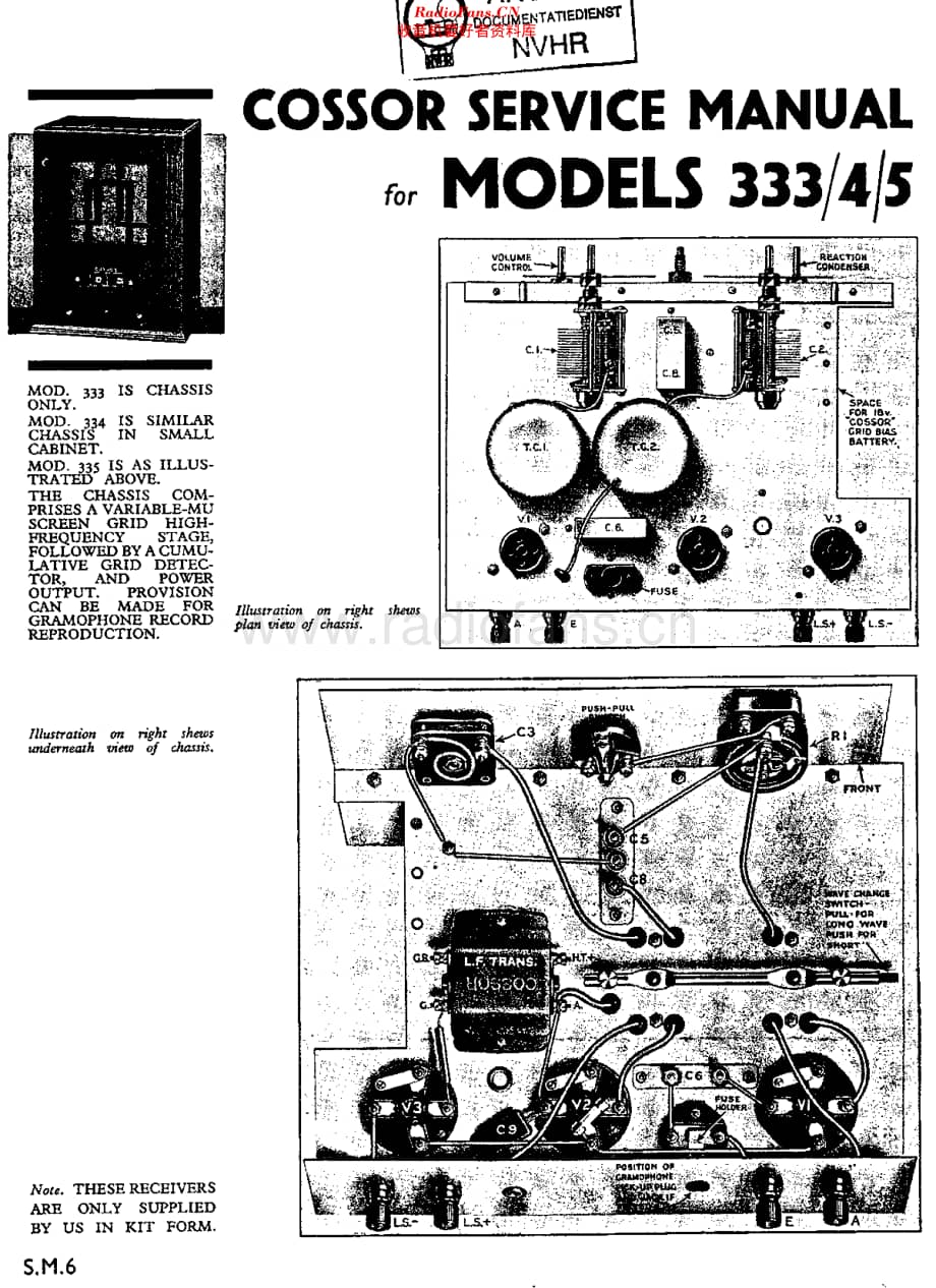 Cossor_333维修电路原理图.pdf_第1页