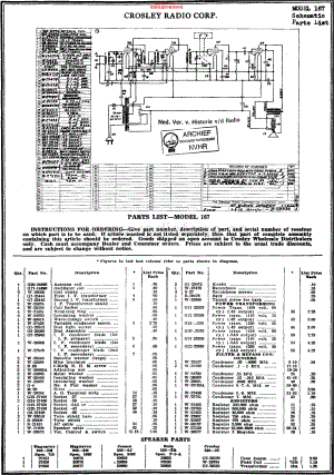 Crosley_167维修电路原理图.pdf