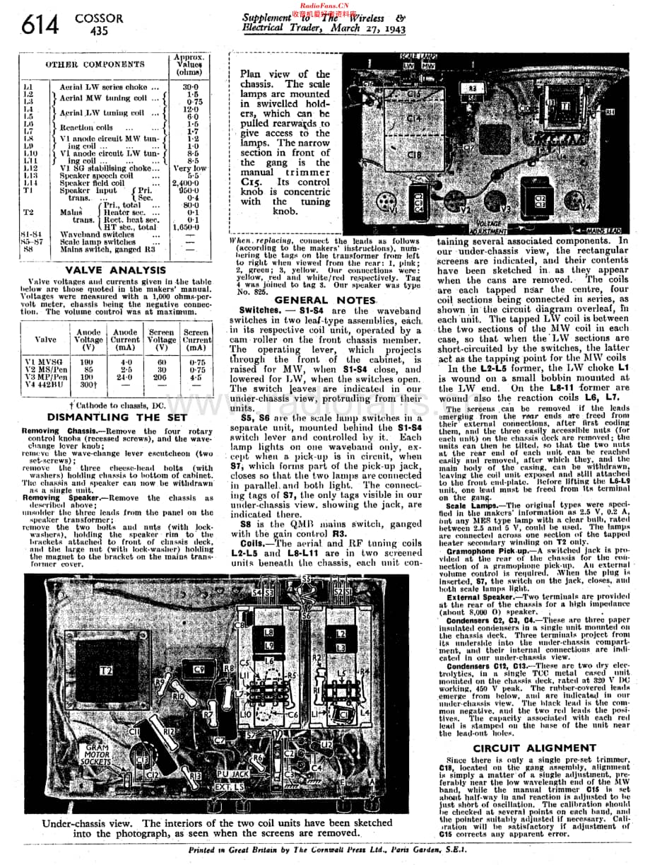 Cossor_435维修电路原理图.pdf_第2页