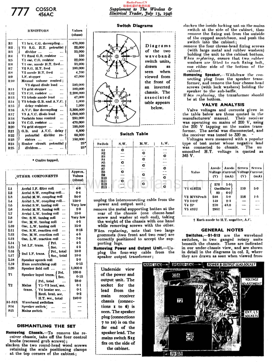 Cossor_456维修电路原理图.pdf_第3页