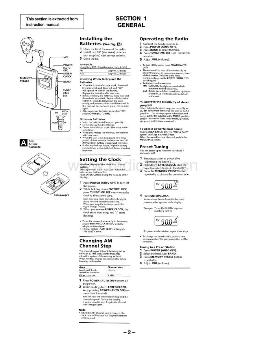 sony_srf-m90-维修手册[1].pdf_第2页