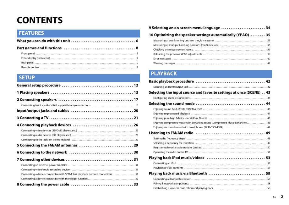 RX-V771_om_En2使用说明书.pdf_第2页