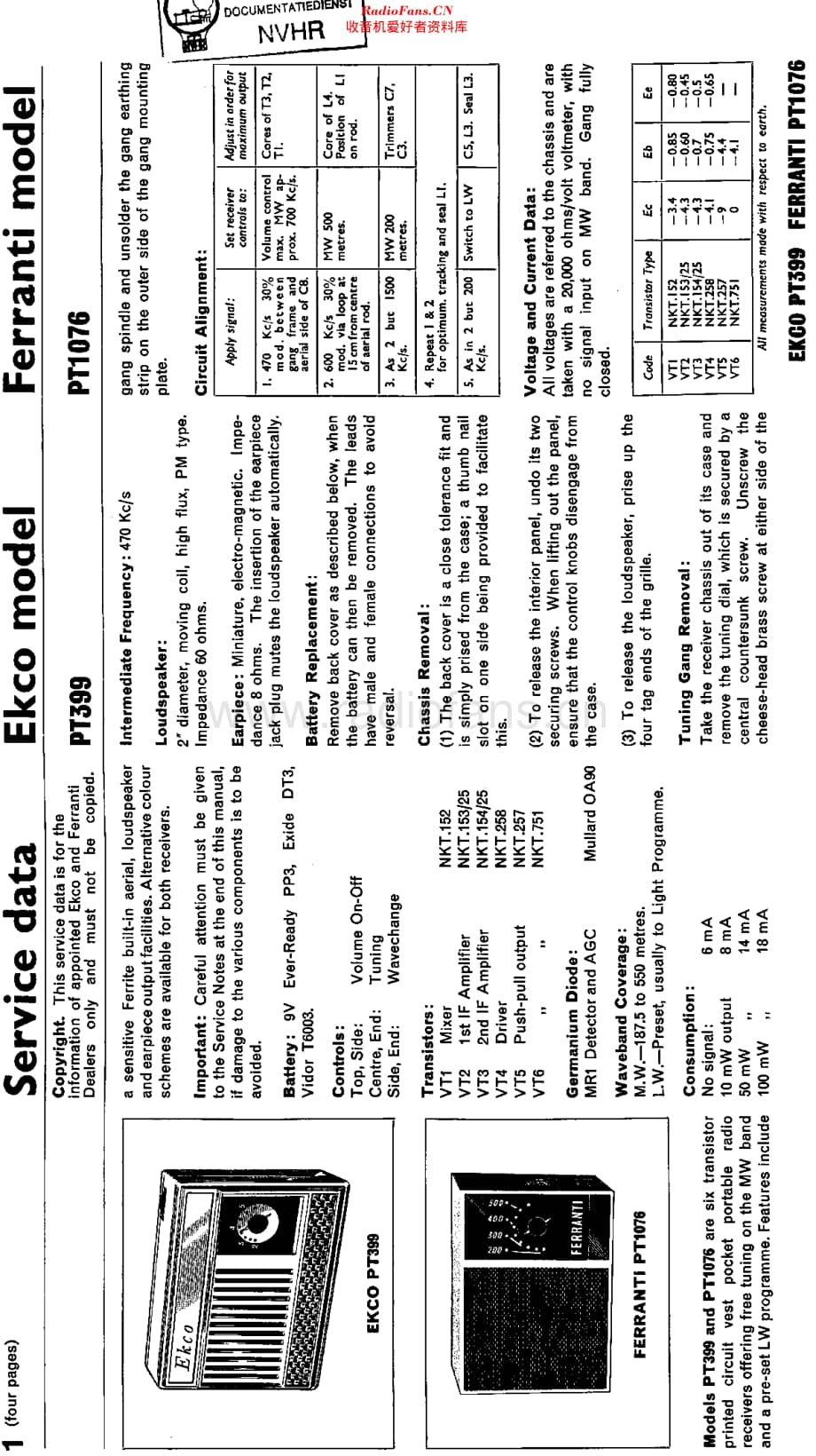 Ekco_PT399维修电路原理图.pdf_第1页