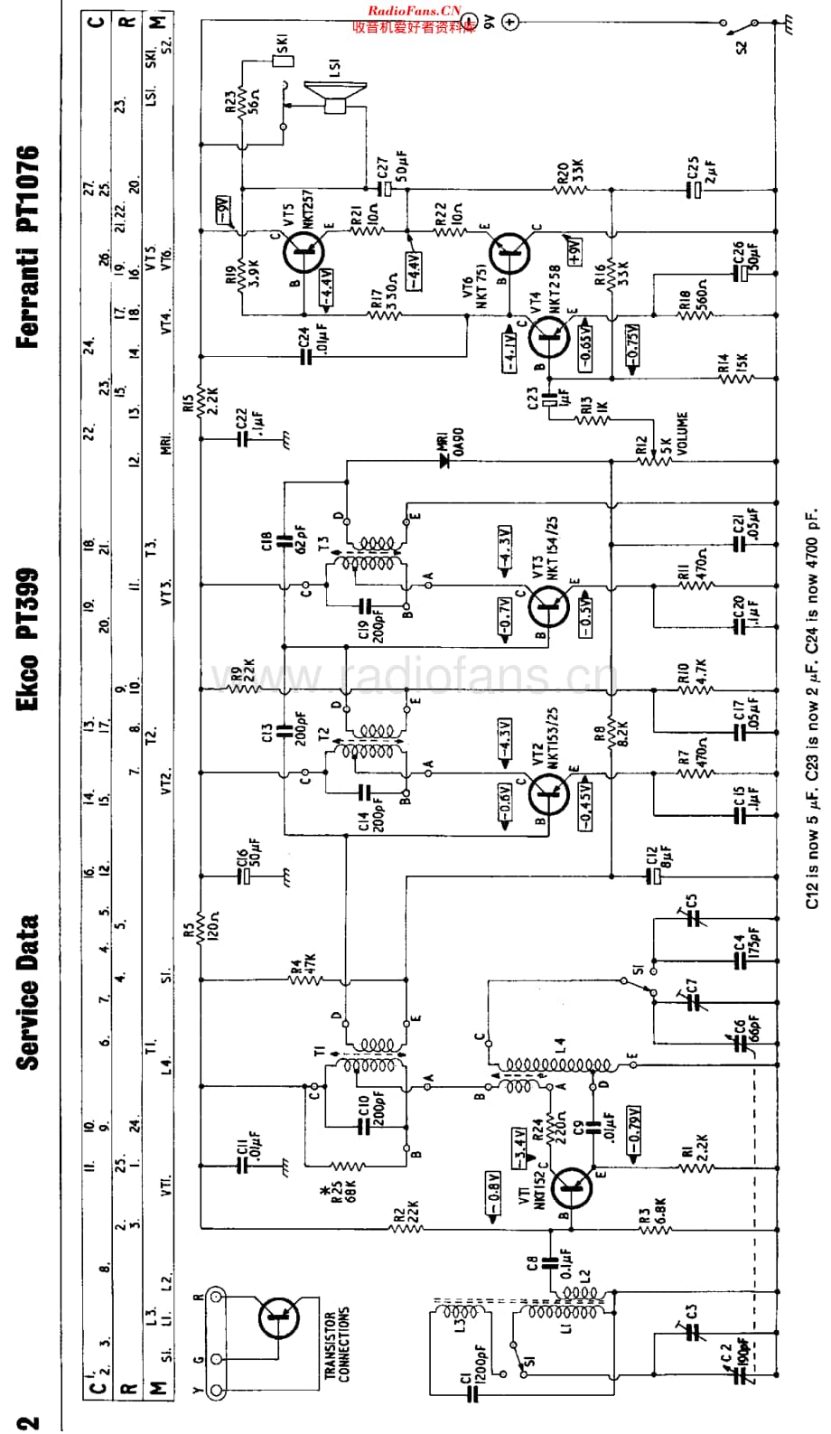 Ekco_PT399维修电路原理图.pdf_第2页