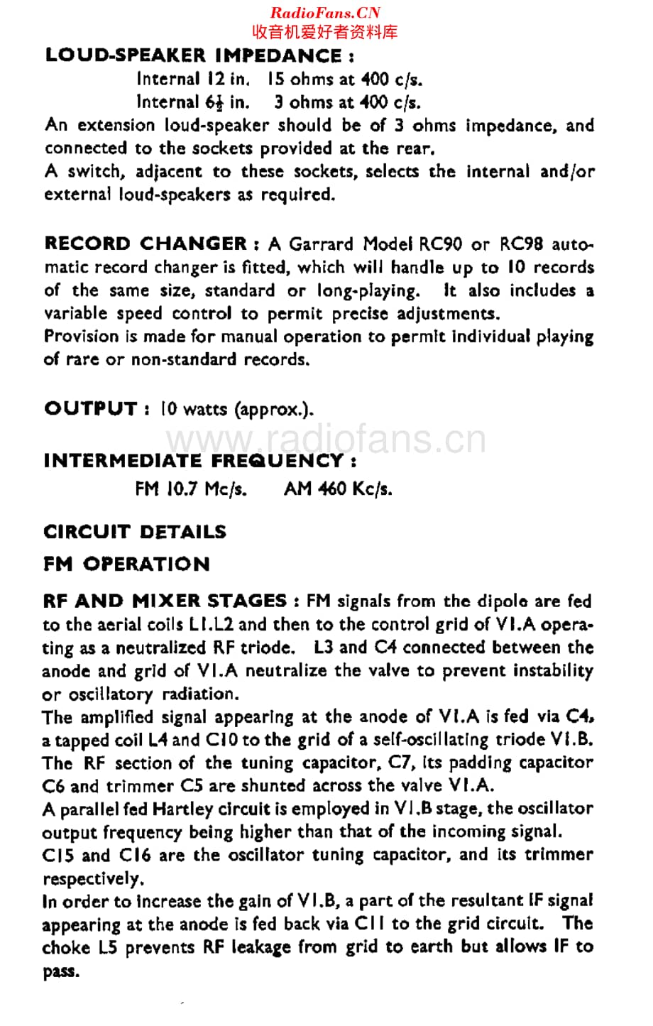 Ekco_ARG256维修电路原理图.pdf_第3页