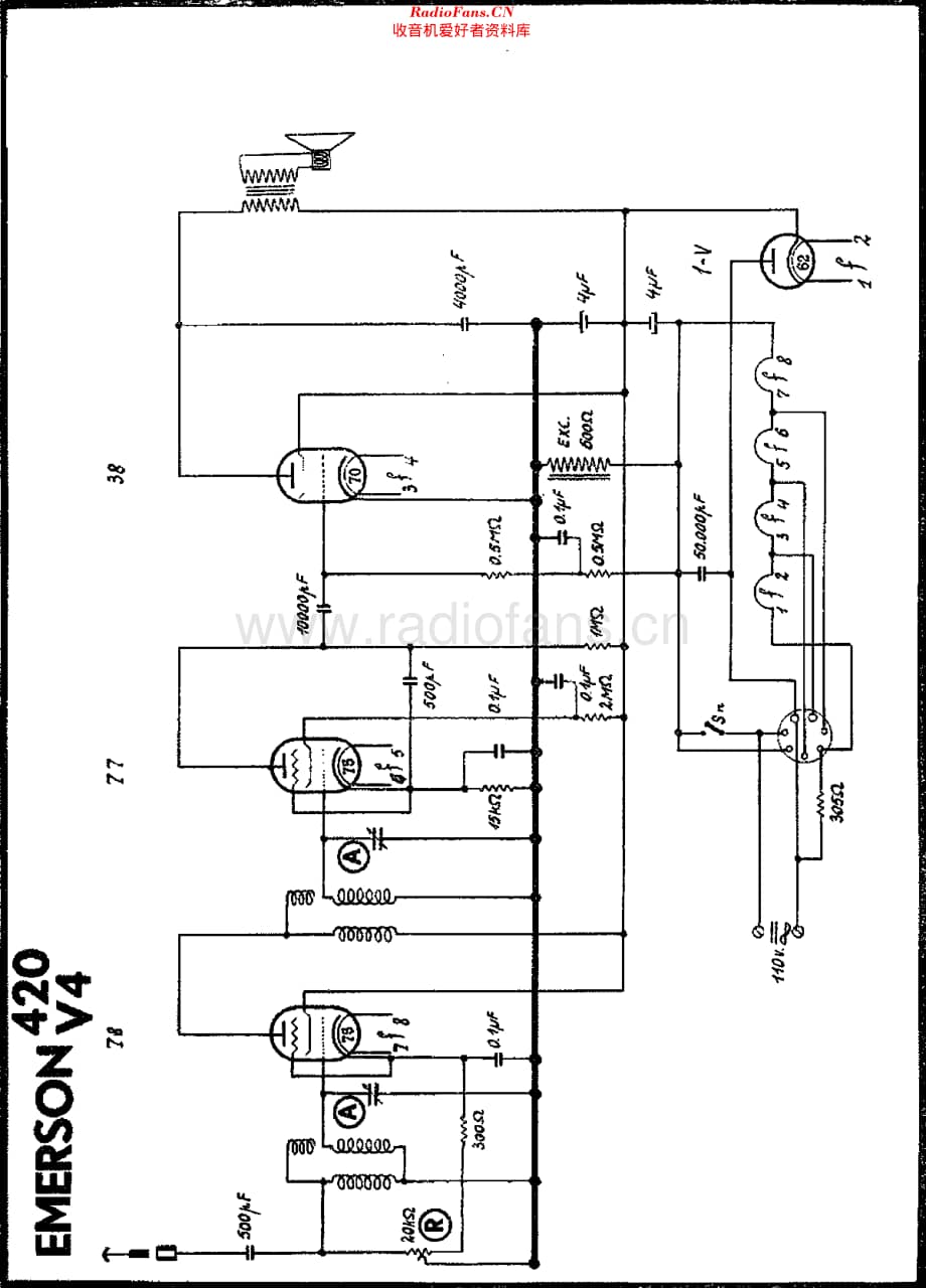 Emerson_420维修电路原理图.pdf_第1页