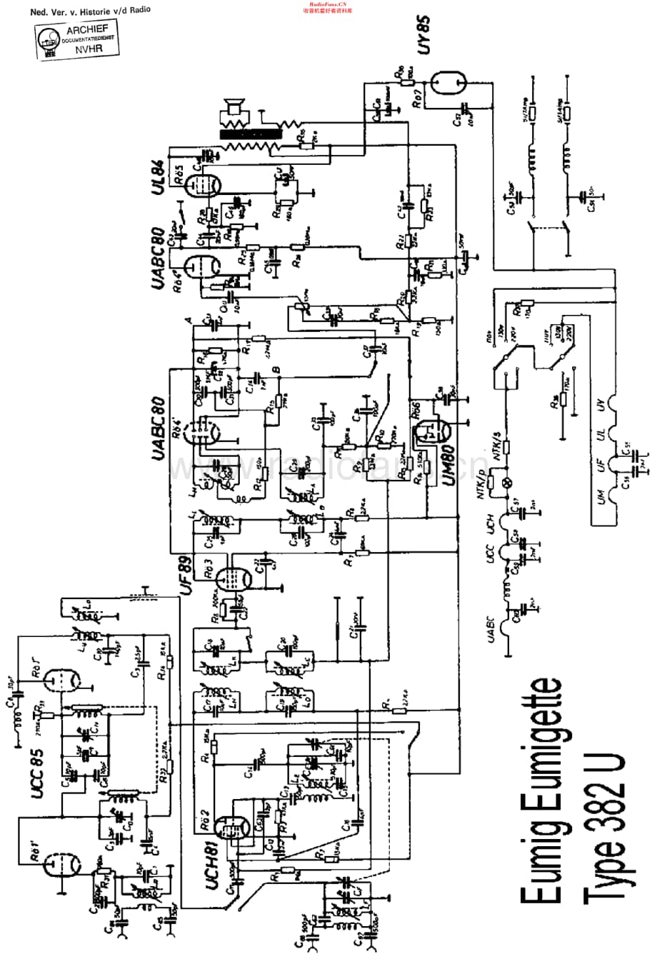 Eumig_382U维修电路原理图.pdf_第1页