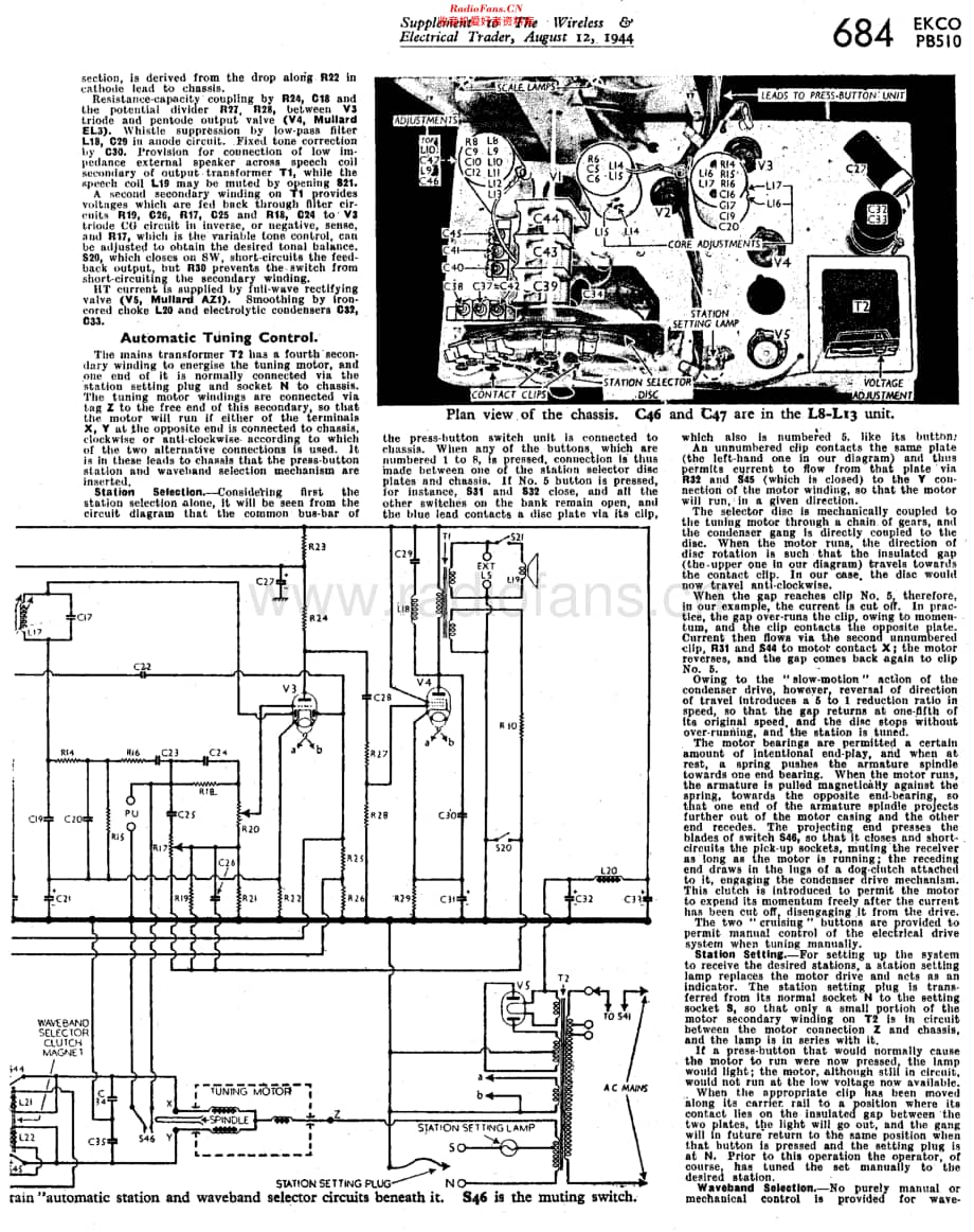 Ekco_PB510维修电路原理图.pdf_第2页