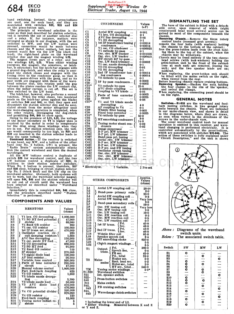 Ekco_PB510维修电路原理图.pdf_第3页