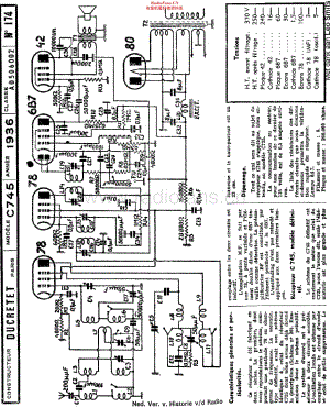 Ducretet_C745维修电路原理图.pdf