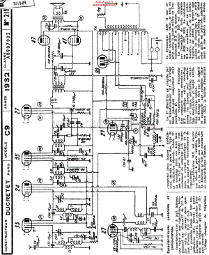 Ducretet_C9维修电路原理图.pdf