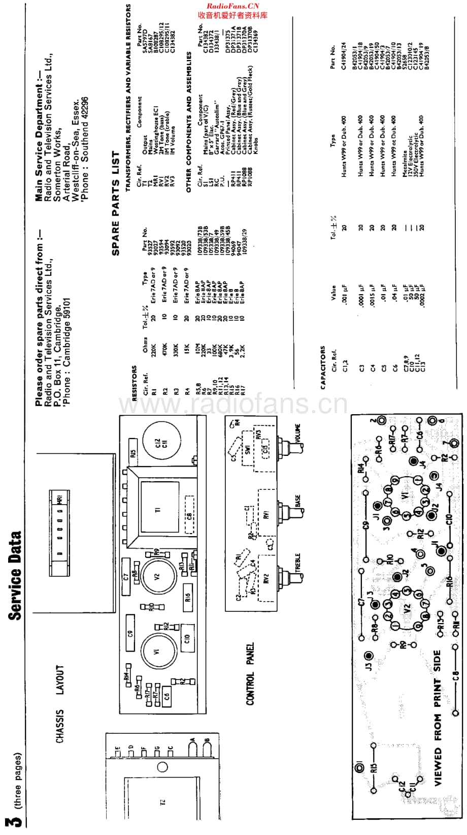 Ekco_RP411维修电路原理图.pdf_第3页