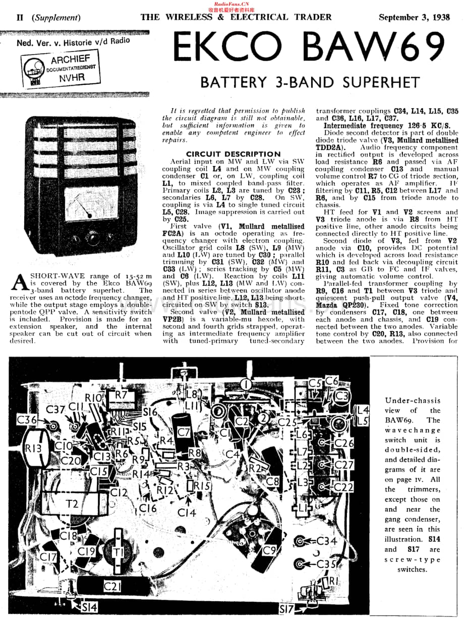 Ekco_BAW69维修电路原理图.pdf_第1页