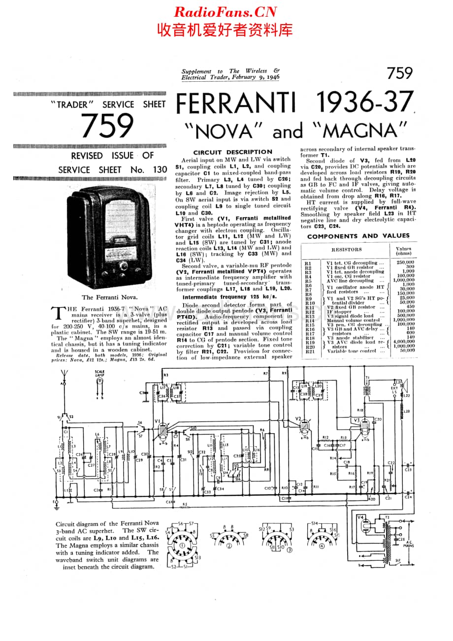 Ferranti_Magna维修电路原理图.pdf_第1页