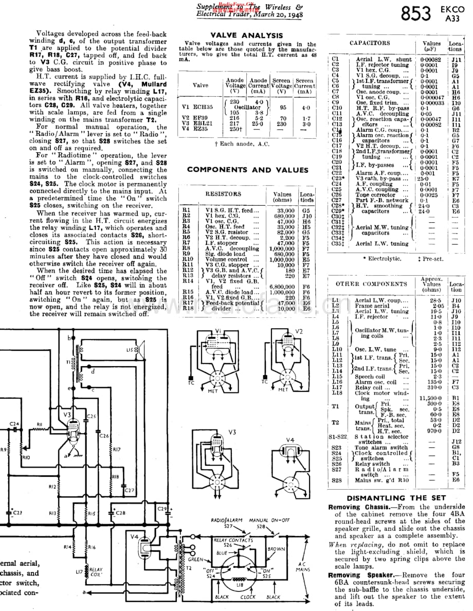 Ekco_A33维修电路原理图.pdf_第2页