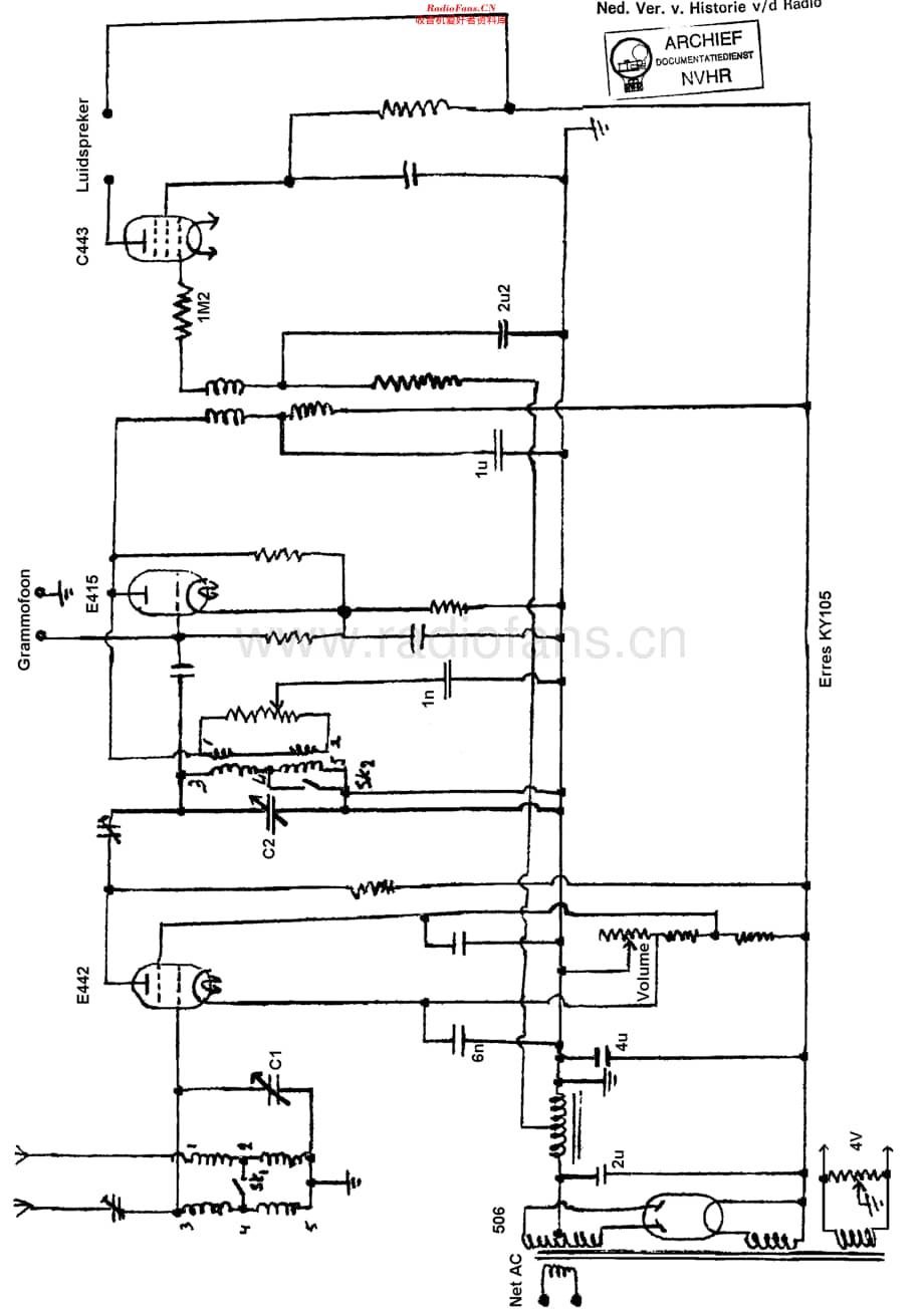 Erres_KY105维修电路原理图.pdf_第1页