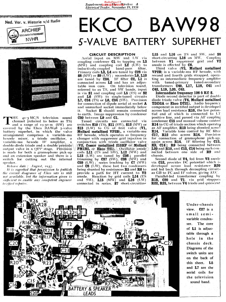 Ekco_BAW98维修电路原理图.pdf_第1页