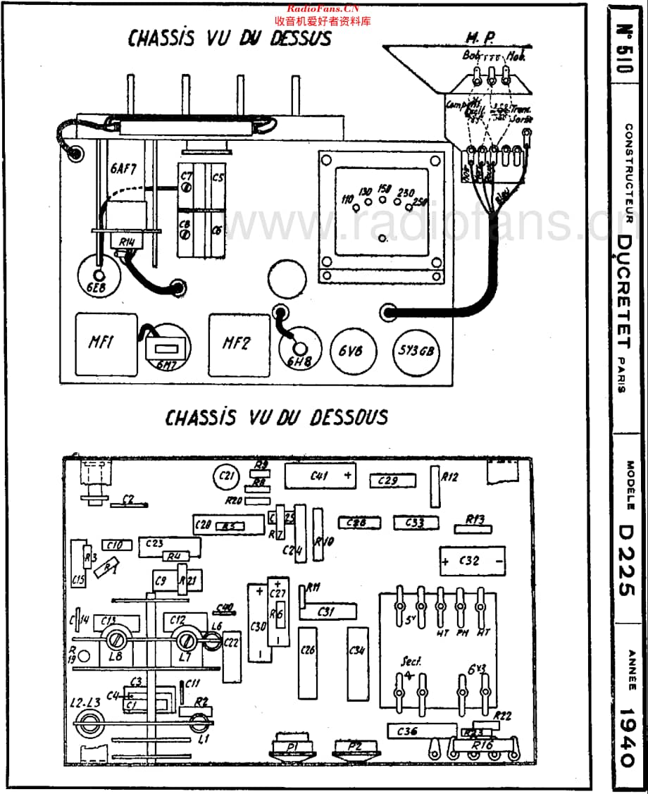 Ducretet_D225维修电路原理图.pdf_第2页