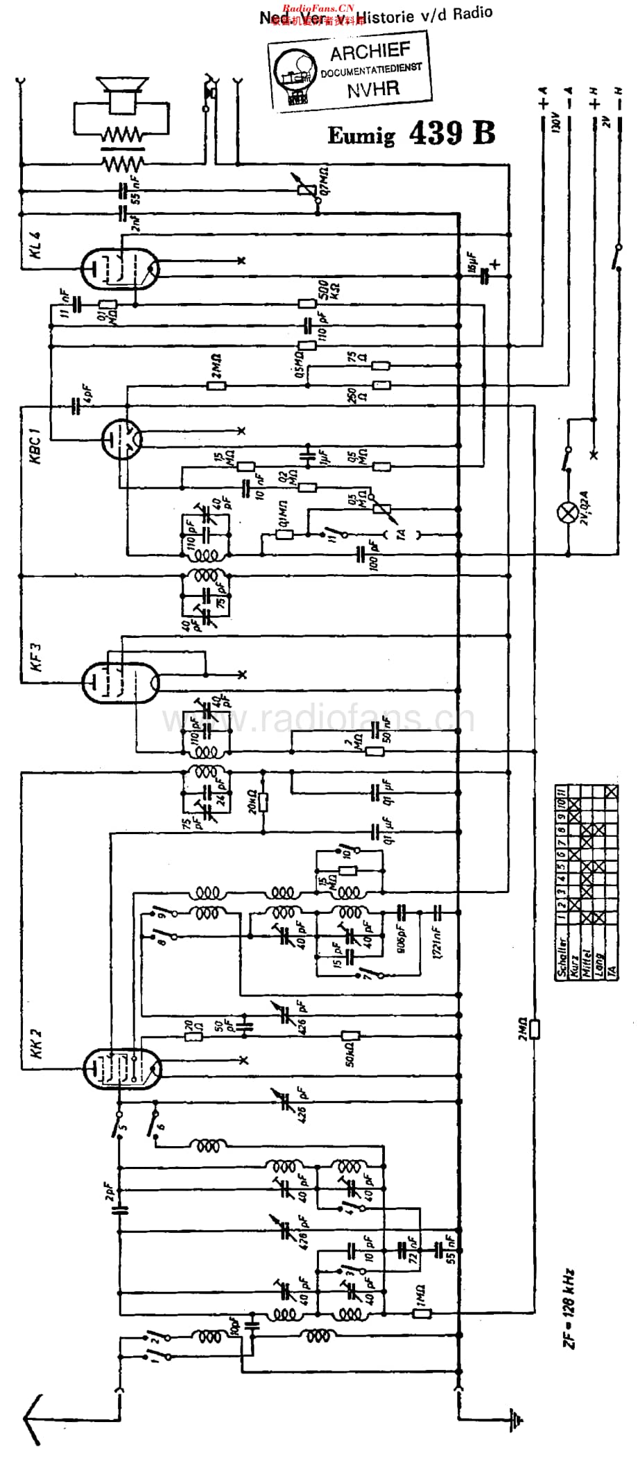 Eumig_439B维修电路原理图.pdf_第1页