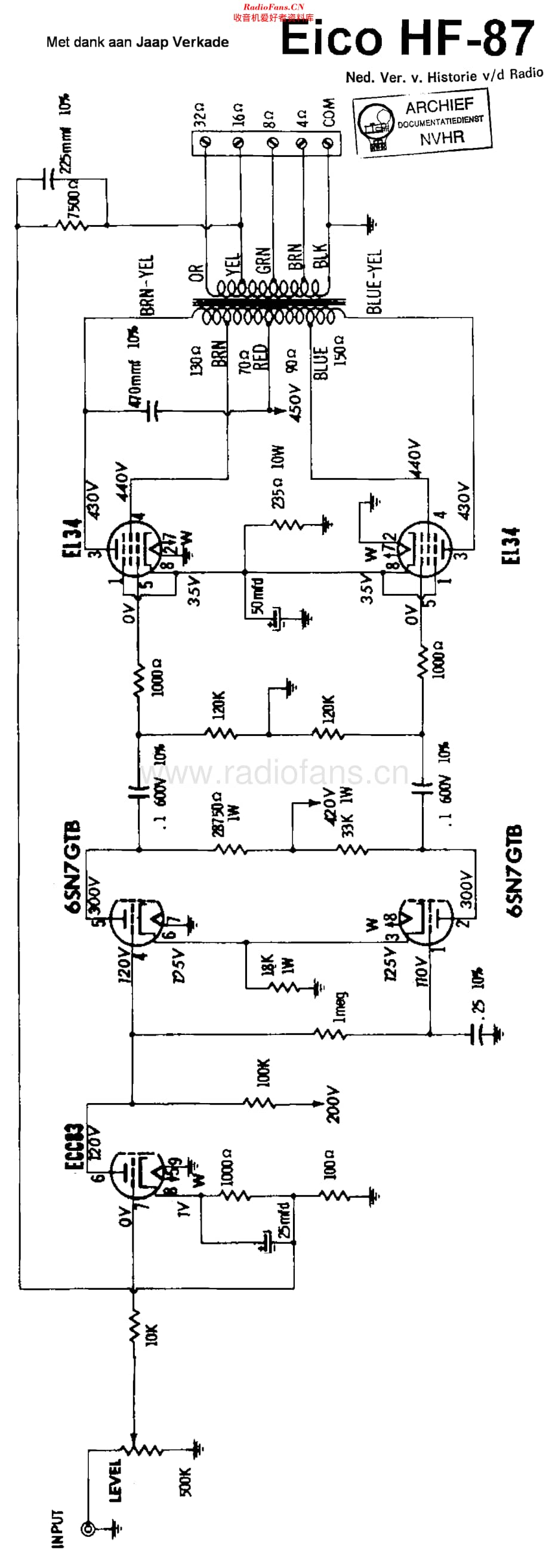 Eico_HF87维修电路原理图.pdf_第1页