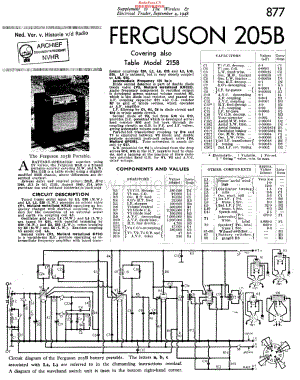 Ferguson_205B维修电路原理图.pdf