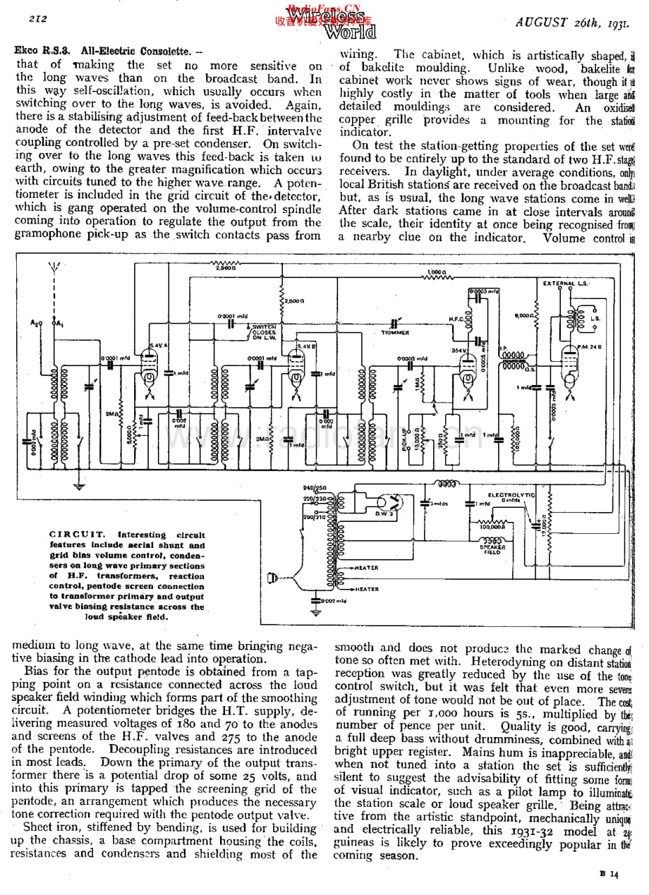 Ekco_RS3_rht维修电路原理图.pdf_第3页