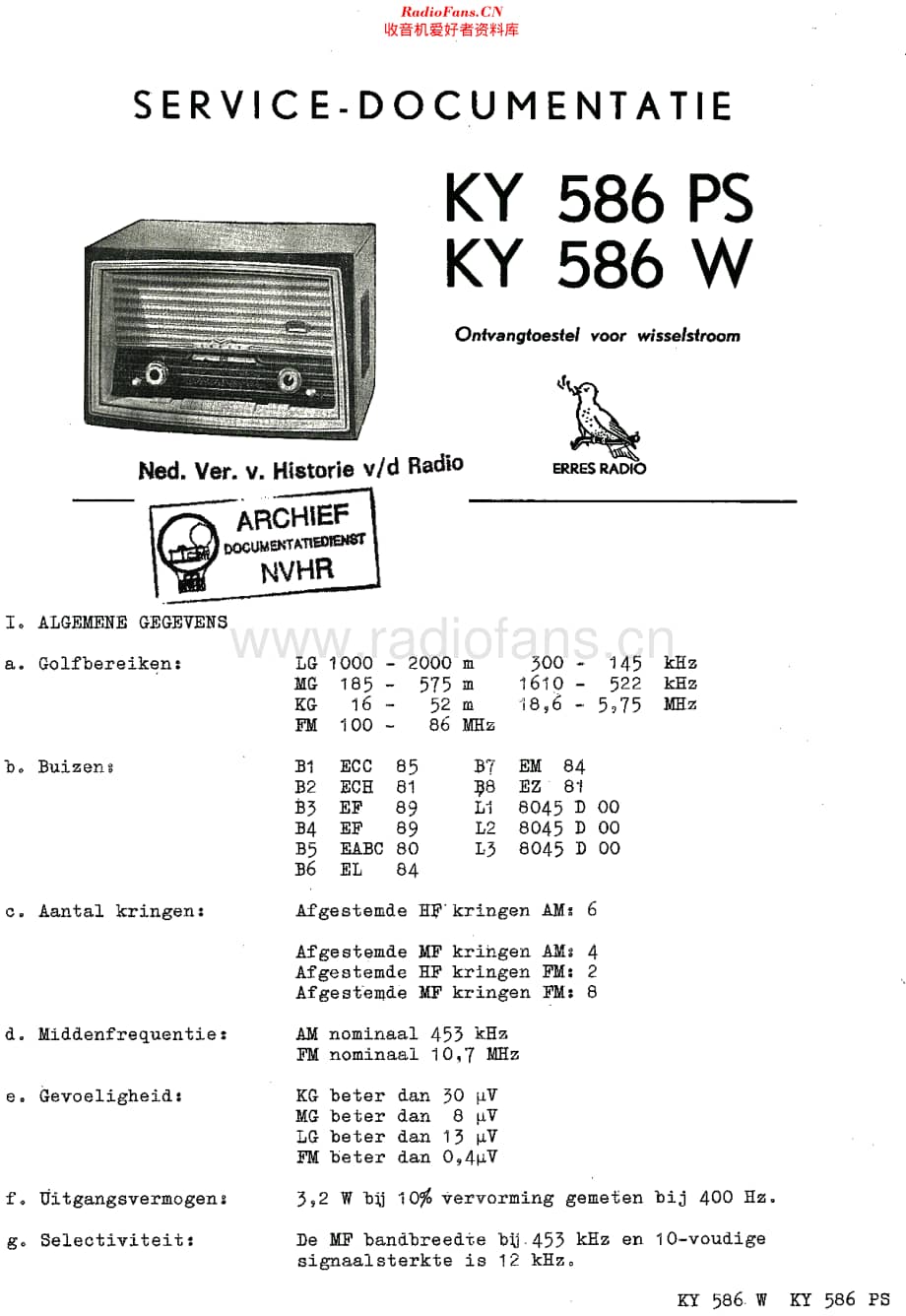 Erres_KY586W维修电路原理图.pdf_第1页