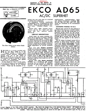 Ekco_AD65维修电路原理图.pdf