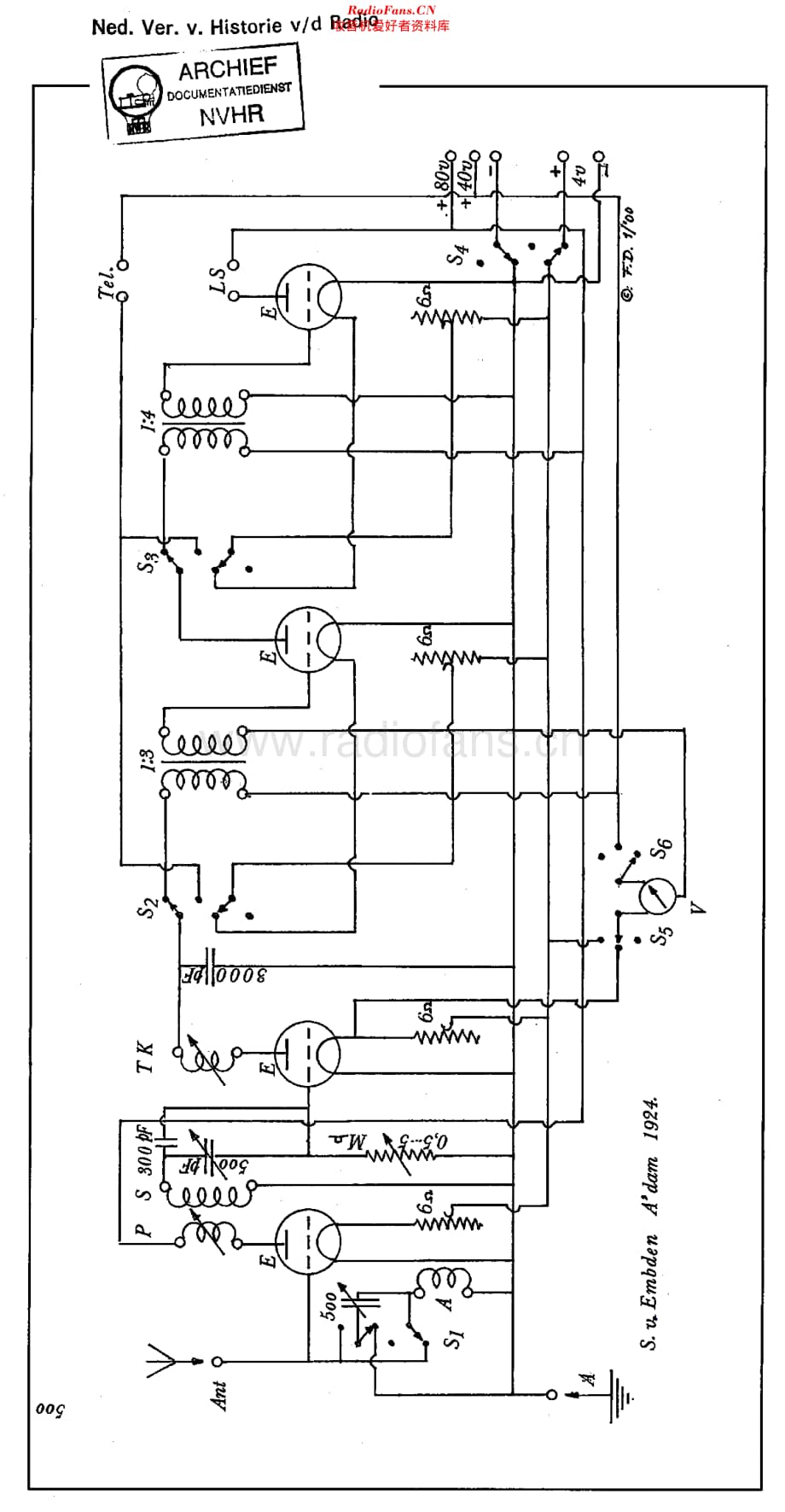 Embden_4LampsHarris维修电路原理图.pdf_第1页