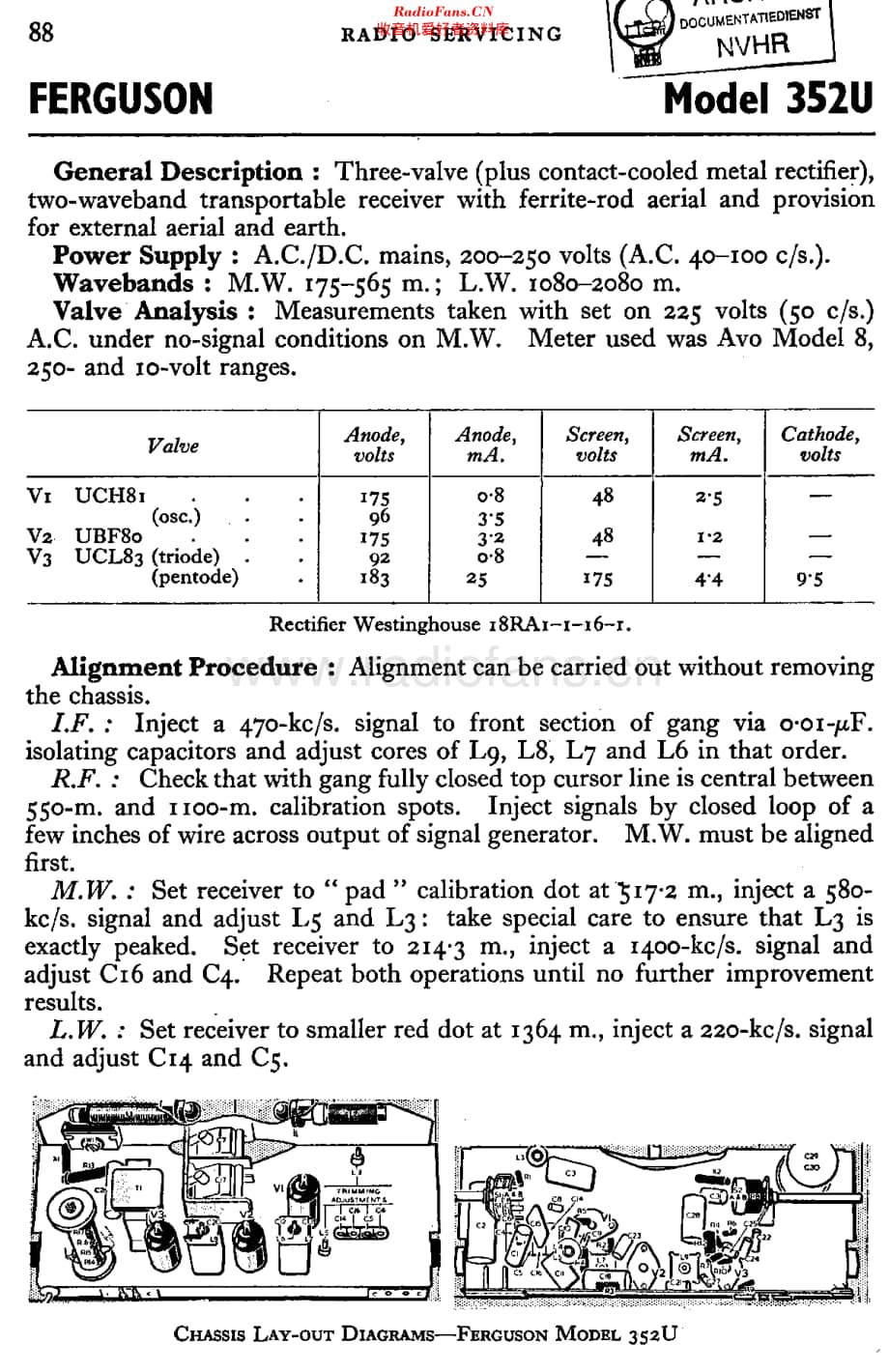 Ferguson_352U维修电路原理图.pdf_第1页